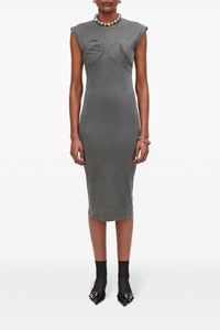 Robe cintrée Grunge Core - Steel Grey