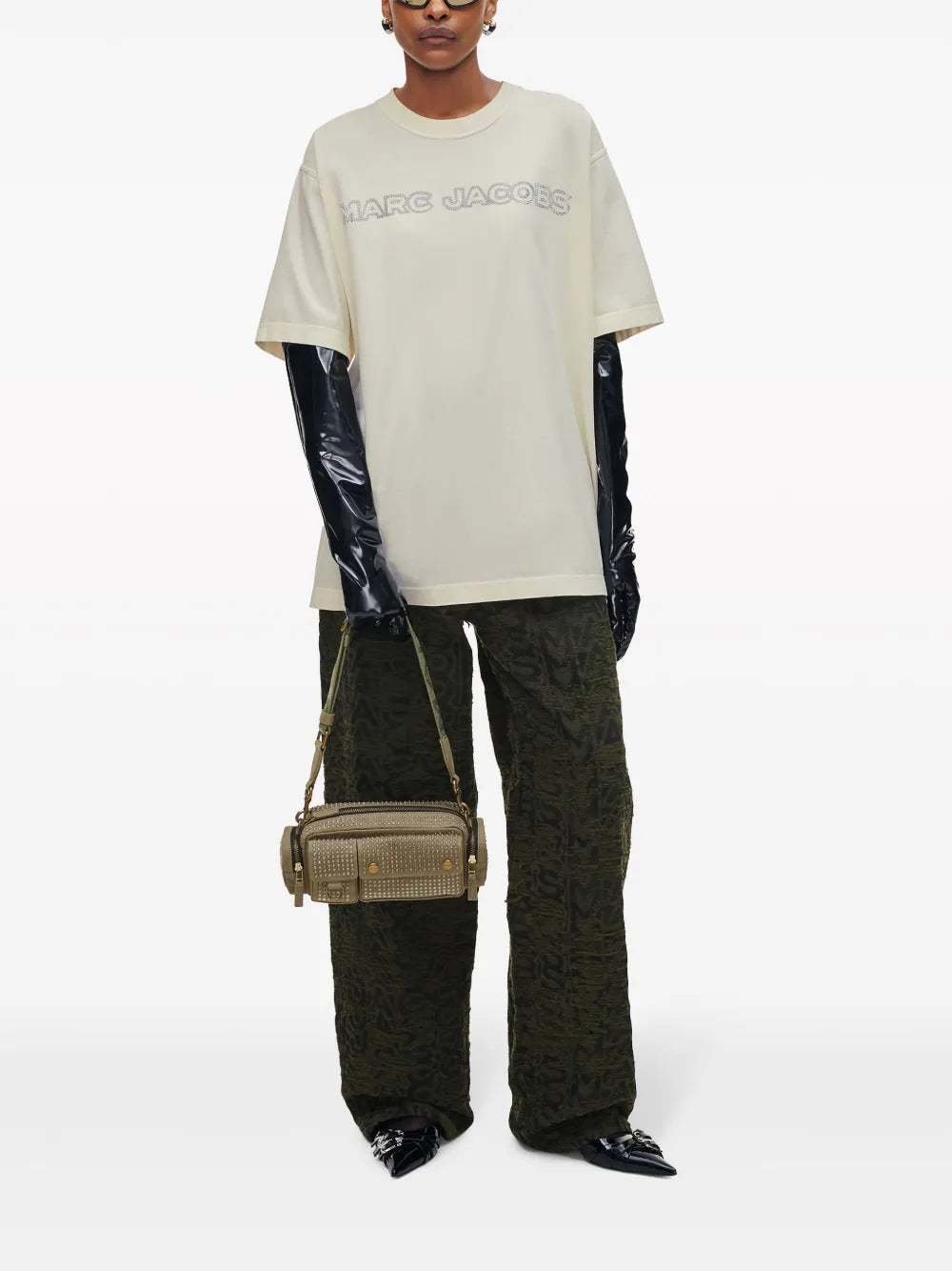 PAS INFO   Sac The Cargo Bag en toile cristal - Slate Green Crystal