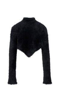 Pull Grunge Hairy Pointed - Black