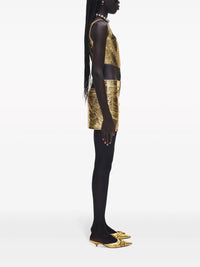 1 NEW / 2 TROCA /208,5€   Corset en cuir - Gold