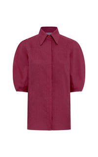 Raspberry / Chemise Sansi en lin - Raspberry