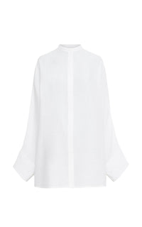 White / Chemise Everett en lin - White
