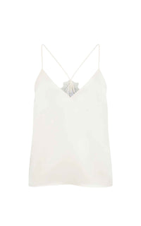 Ivory / Top Mage en soie - Ivory