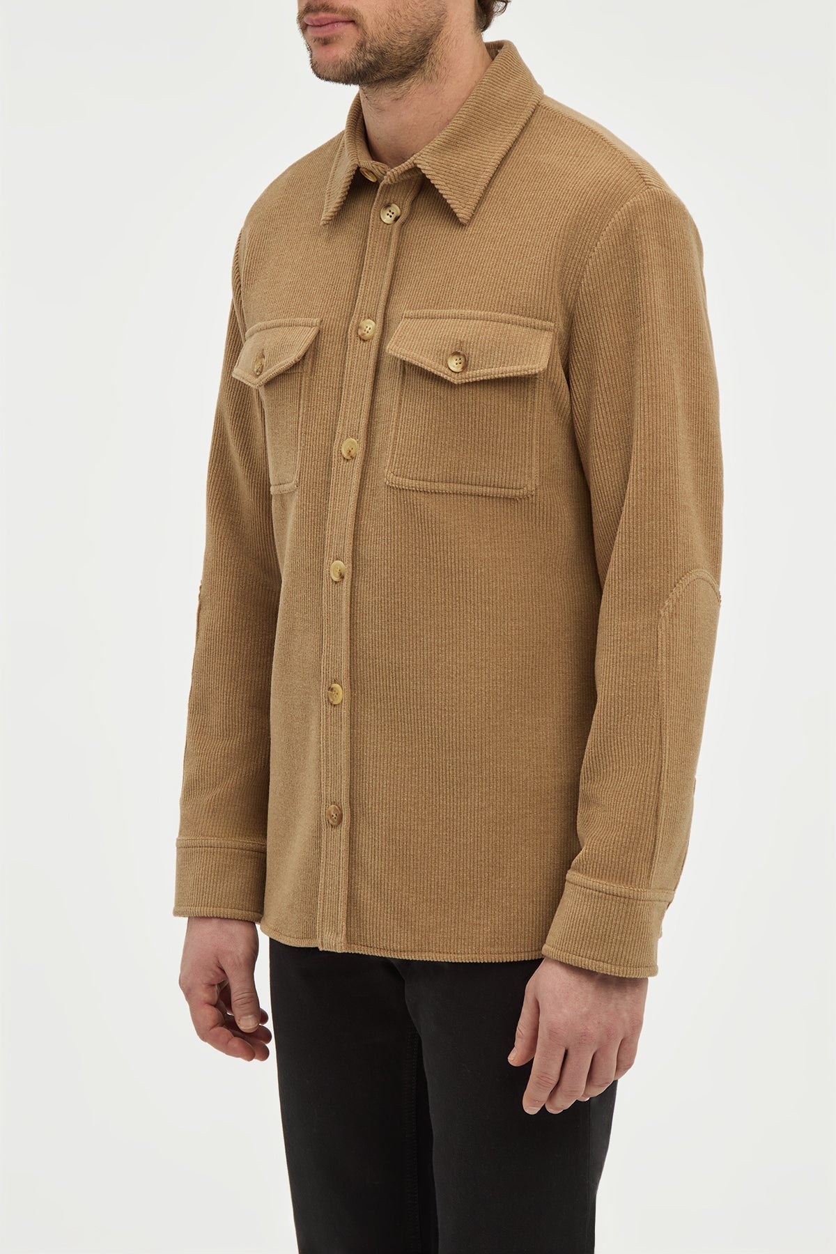 Camel / Surchemise Lucas en daim - Camel