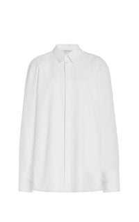 Nicolas Shirt en blanc coton Sea Island popeline