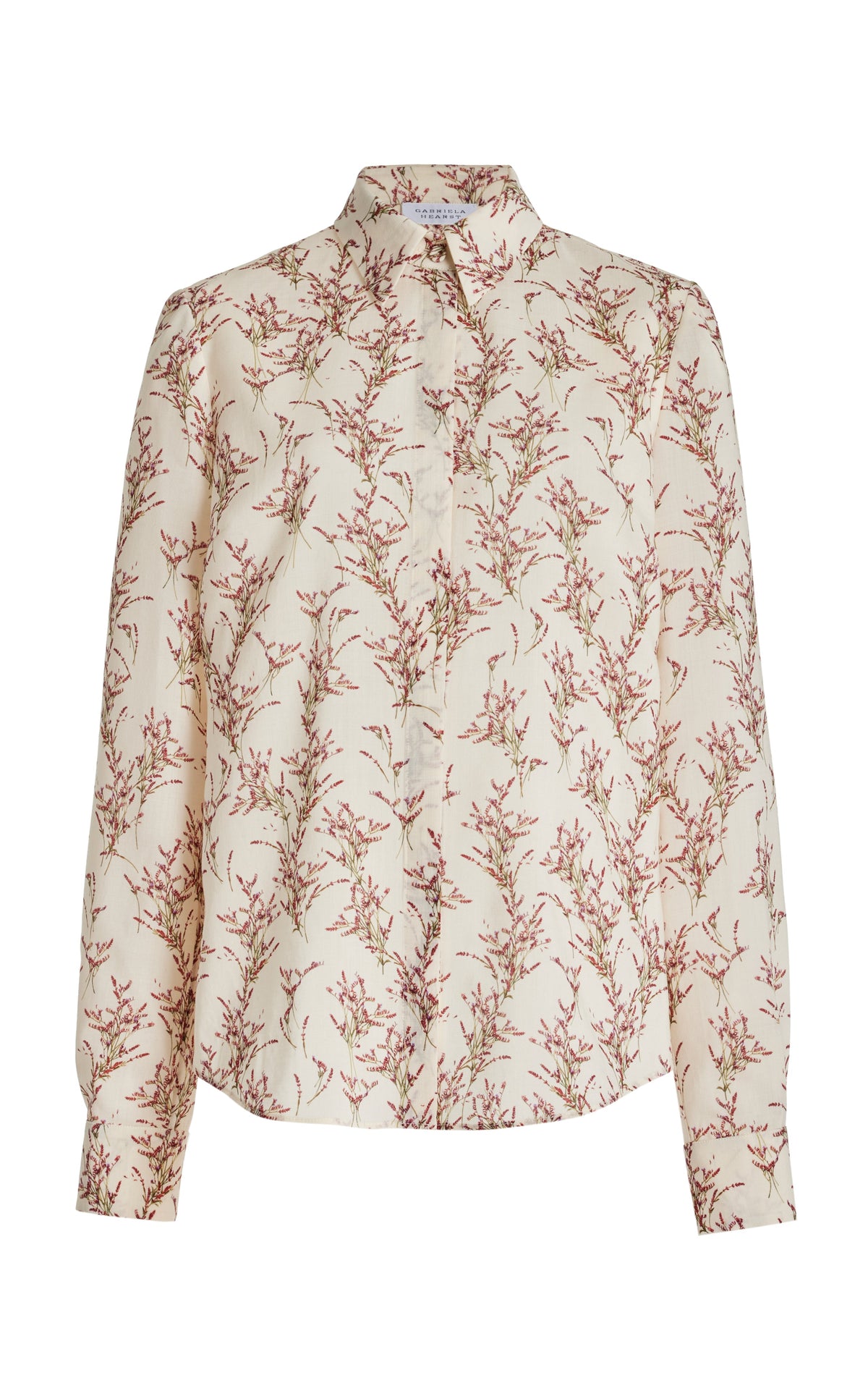 Ivory Multi / Blouse Henri en soie - Ivory Multi