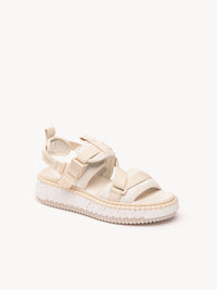 White FLAT SANDALS - White