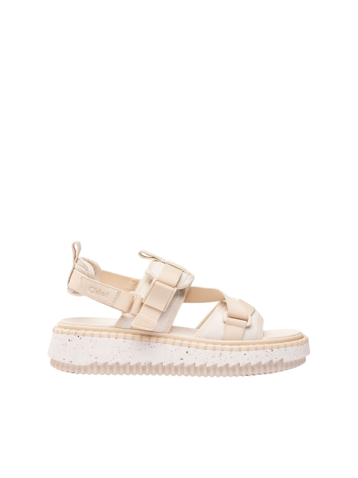 White FLAT SANDALS - White