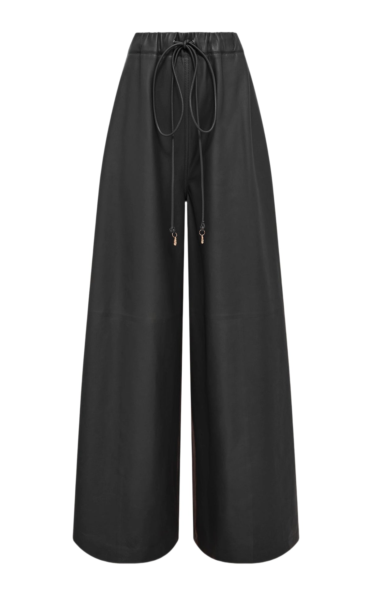 Black / Pantalon Gelos en cuir - Black