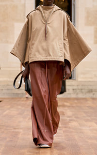 Cognac / Pantalon Gelos en cuir - Cognac