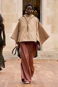 Cognac / Pantalon Gelos en cuir - Cognac