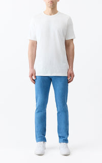 Light Blue Denim / Pantalon 5 poches Anthony - Light Blue Denim