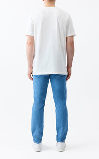 Light Blue Denim / Pantalon 5 poches Anthony - Light Blue Denim