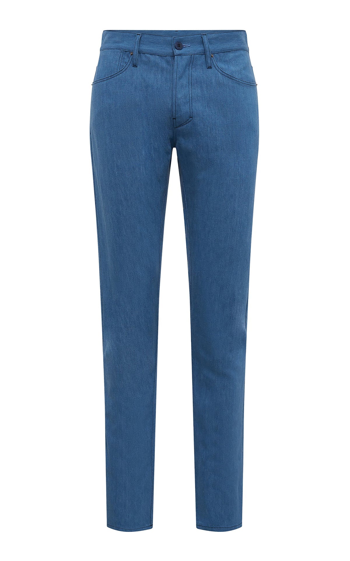 Light Blue Denim / Pantalon 5 poches Anthony - Light Blue Denim