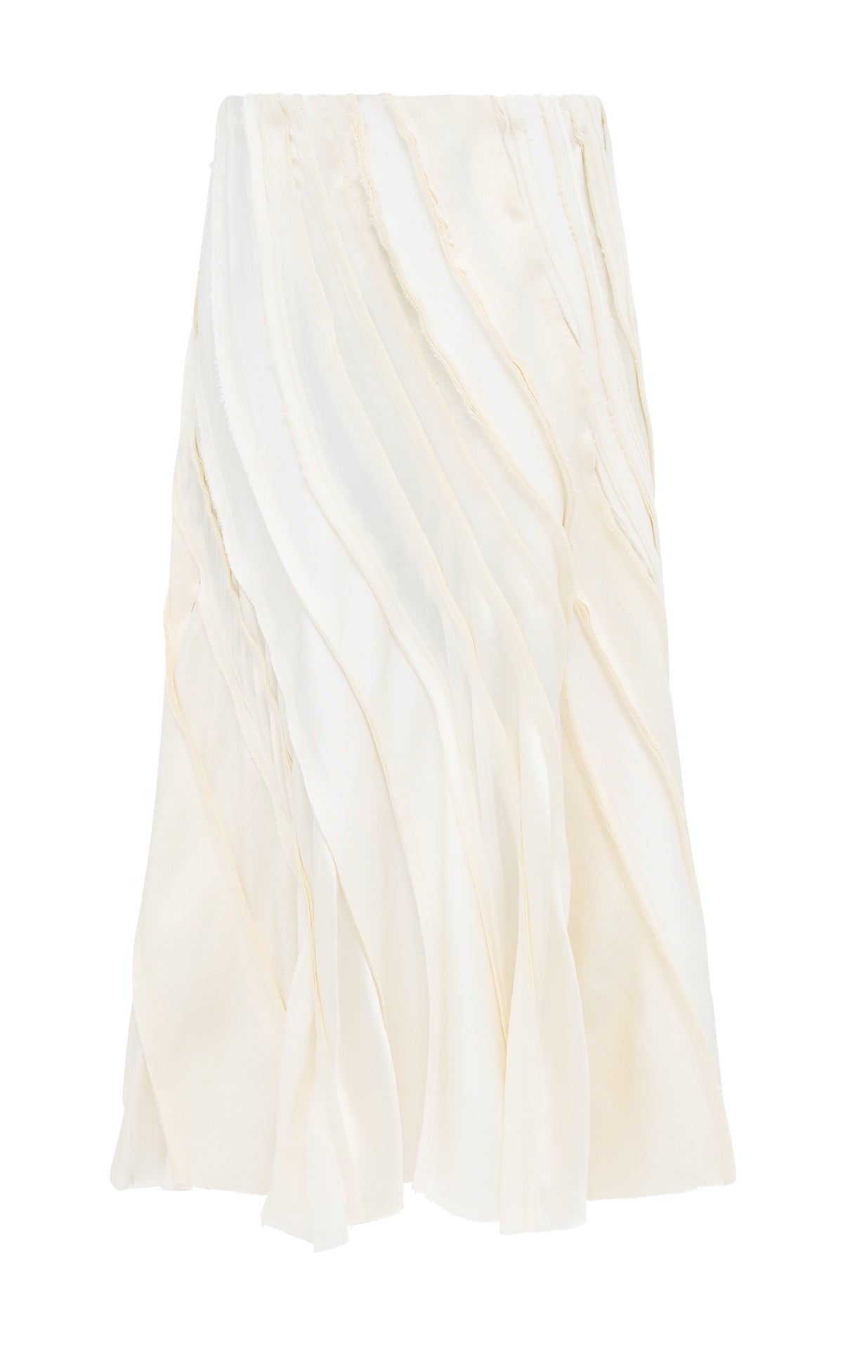 Ivory / Jupe Elora en lin - Ivory