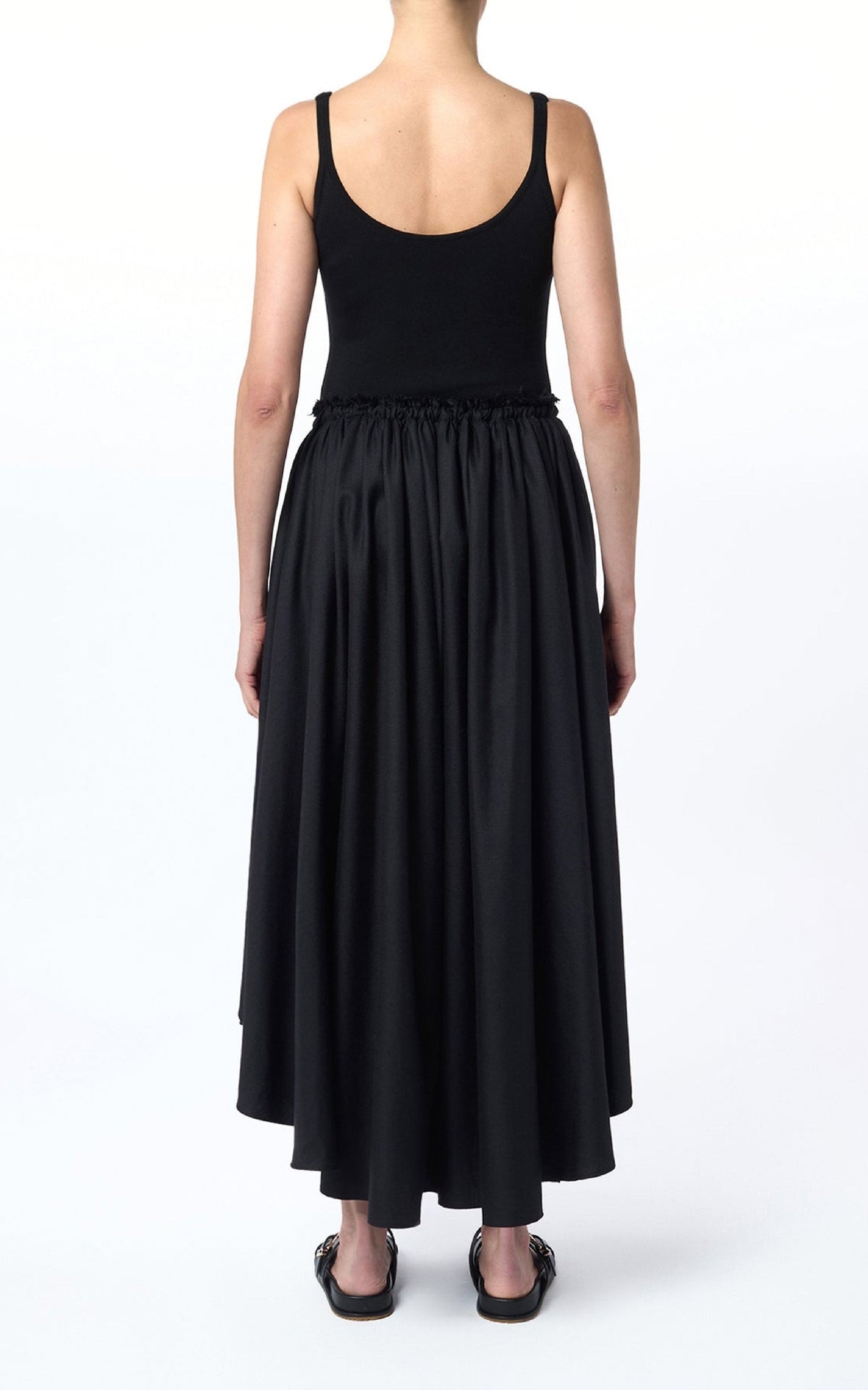 Black / Jupe Dea en laine - Black