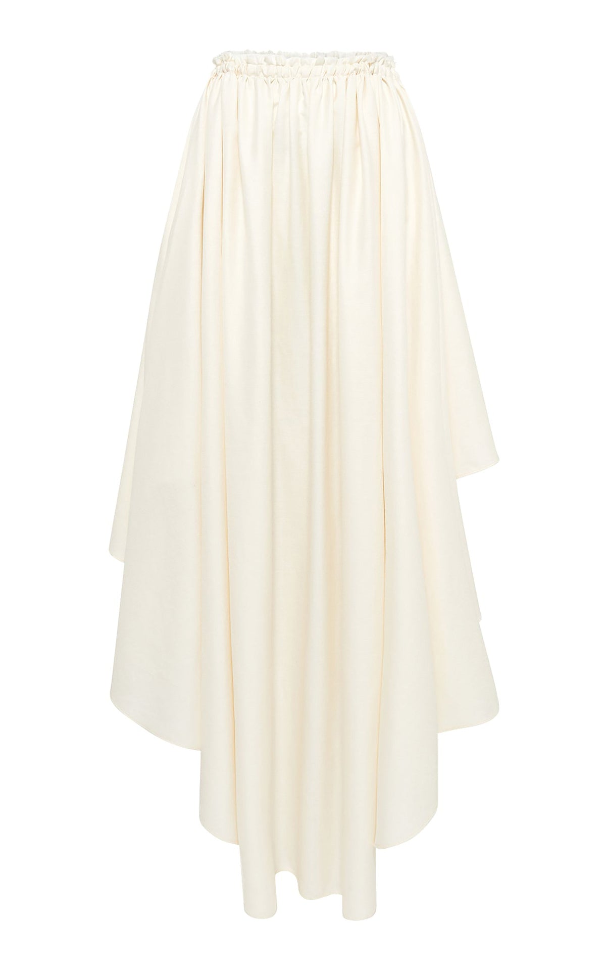Dea Skirt en ivoire uni drap de costume