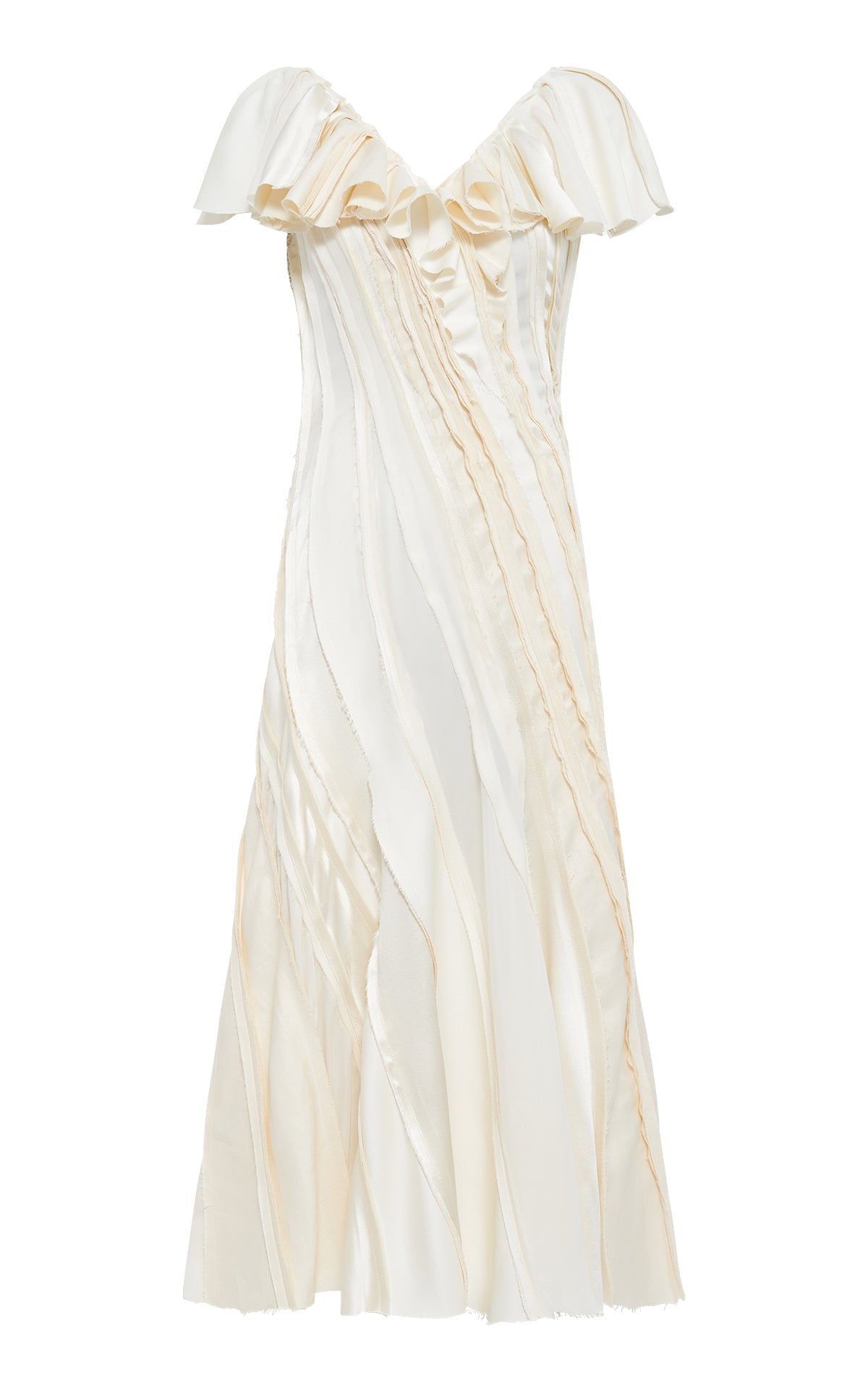 Ivory / Robe Osmin en lin - Ivory