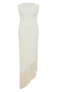 Ivory / Robe Awar en soie - Ivory