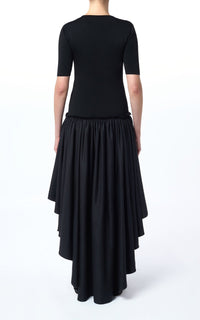 Black / Robe Sirona en laine - Black