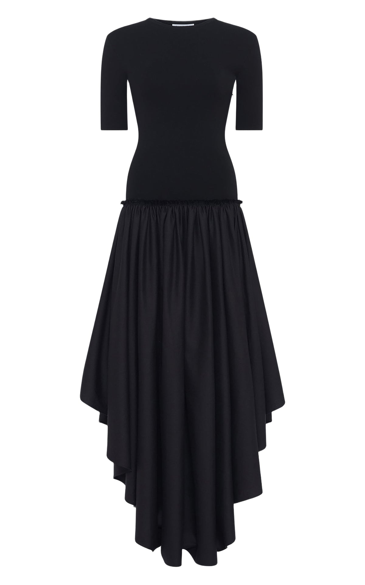 Black / Robe Sirona en laine - Black