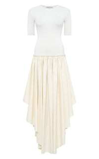 Ivory / Robe Sirona en laine - Ivory