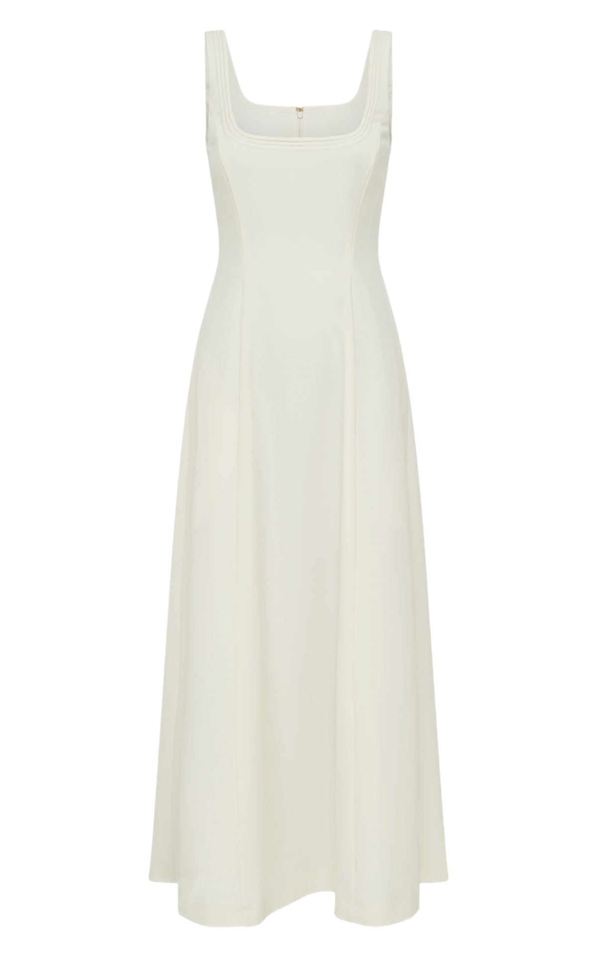 Ivory / Robe Adaline en laine - Ivory