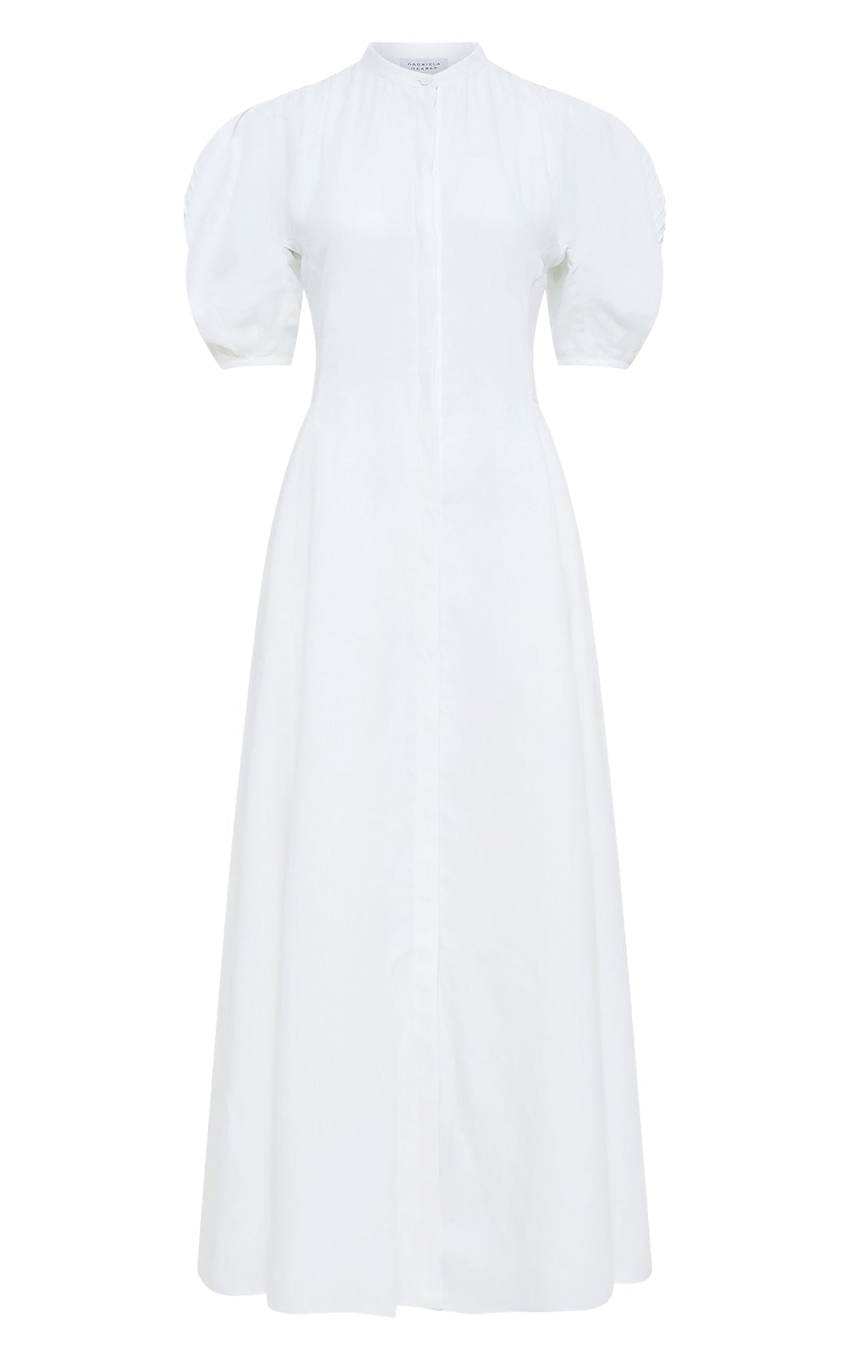 White / Robe Arabella en lin - White