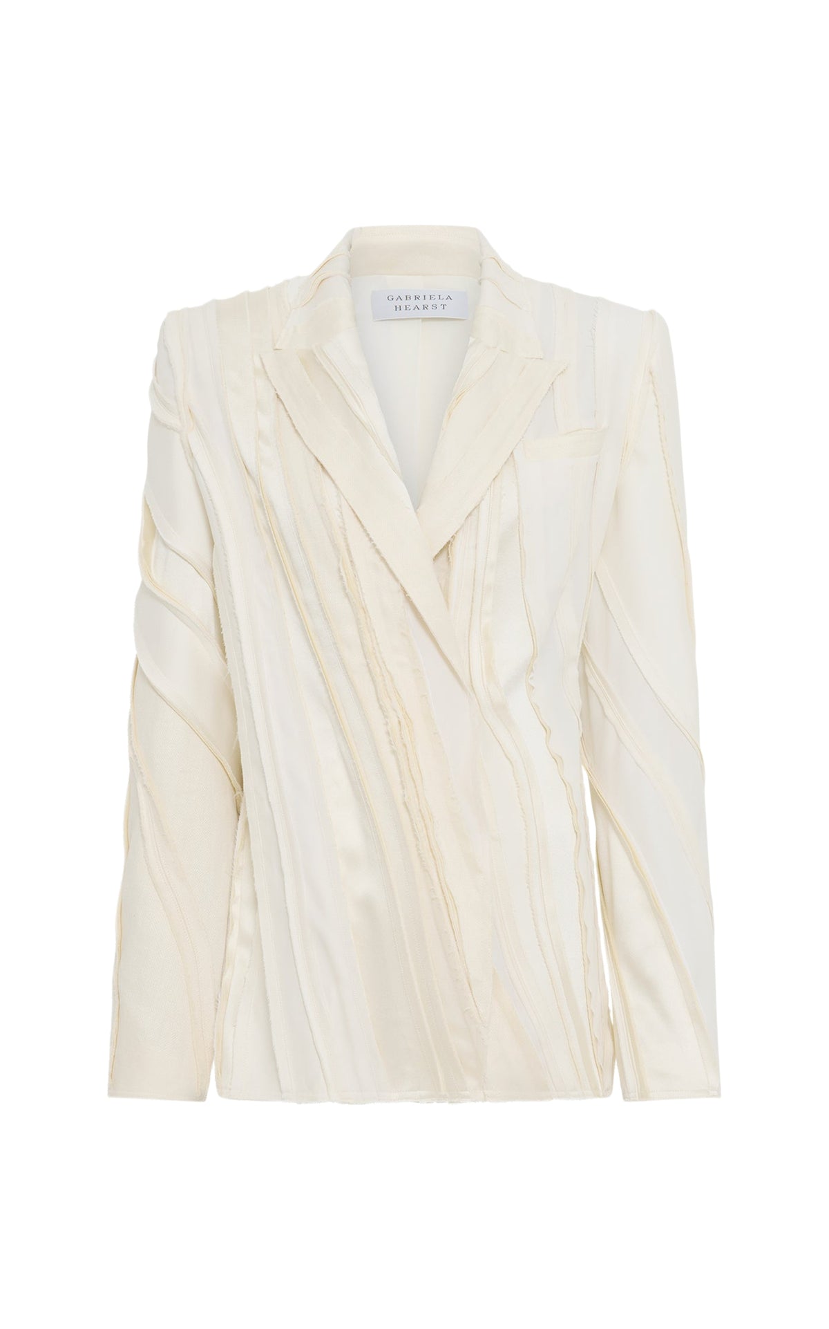Ivory / Veste blazer Edwin en lin - Ivory