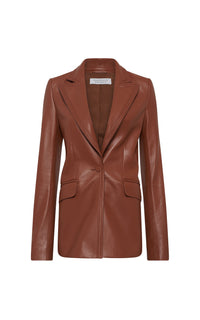 Isara Blazer en cognac dakota