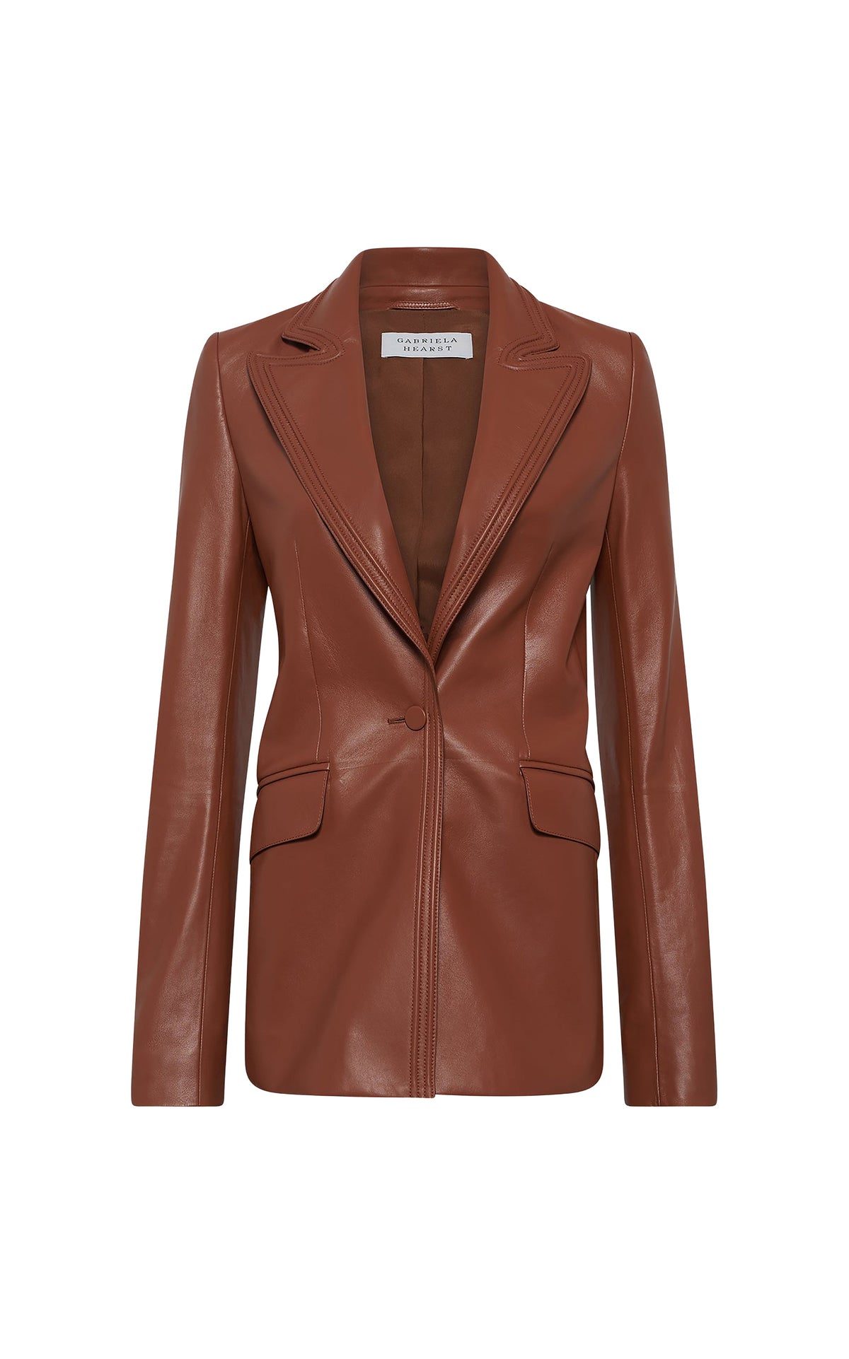 Isara Blazer en cognac dakota
