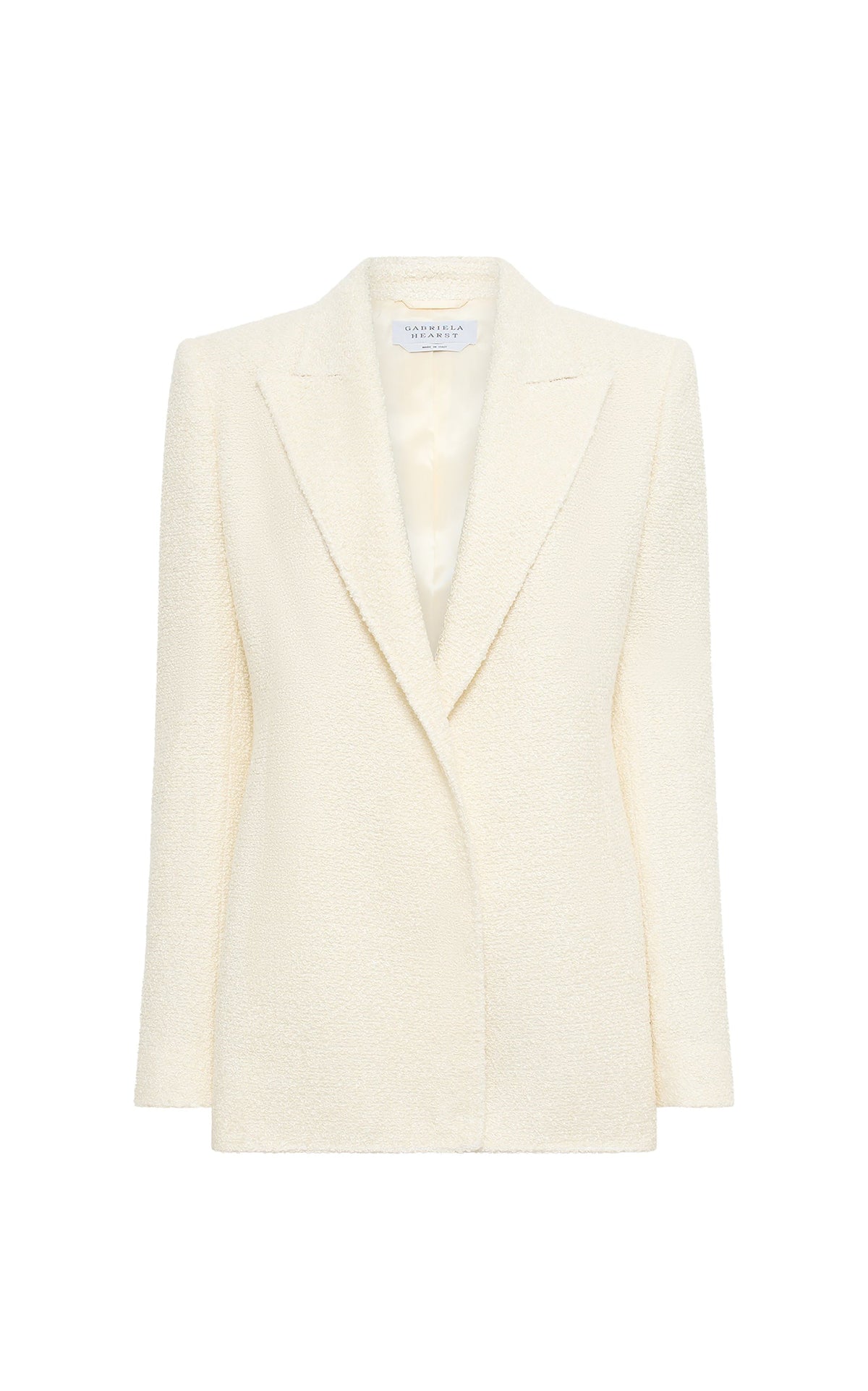 Mairi Blazer en ivoire summer bouclette