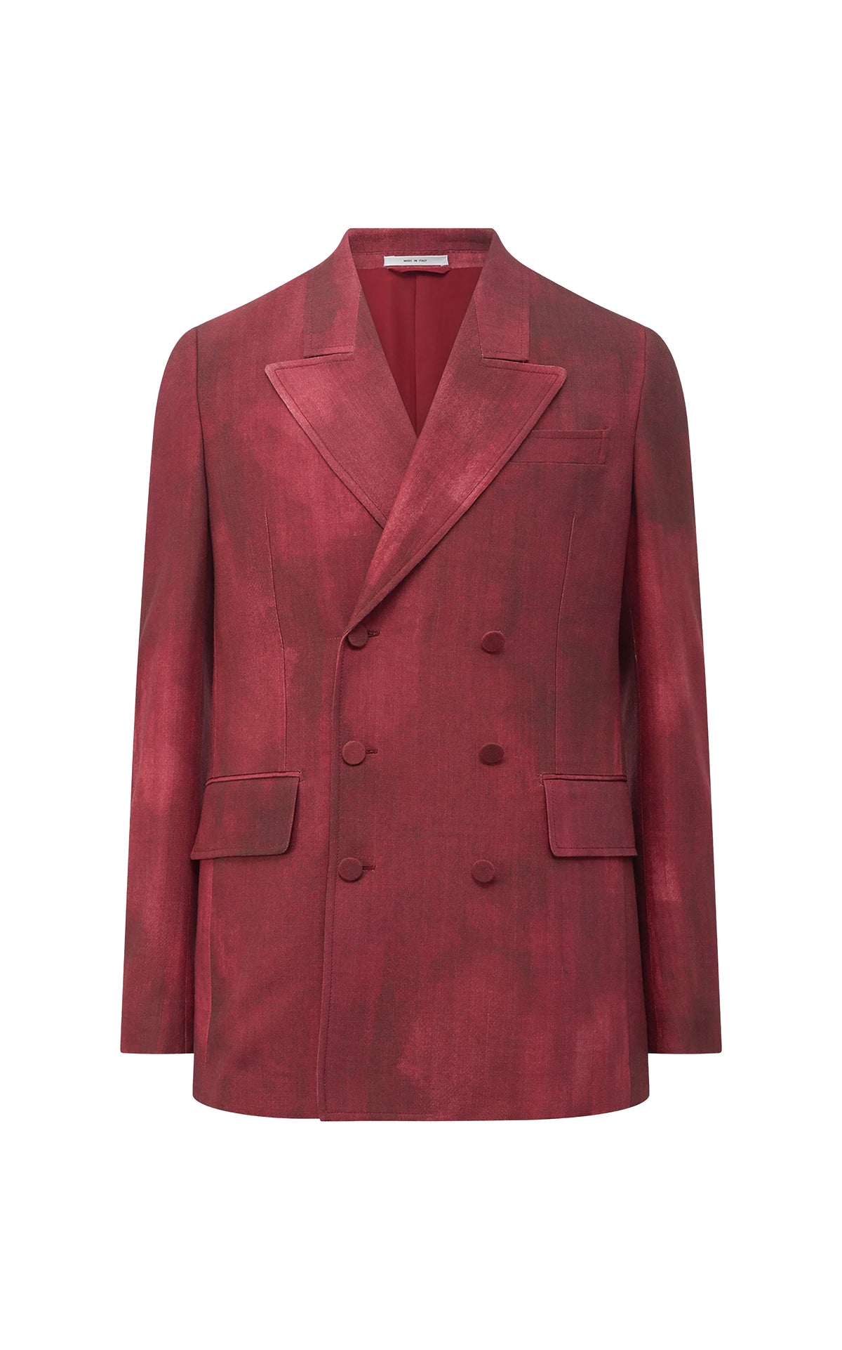 Veste blazer Nico en laine - Bordeaux
