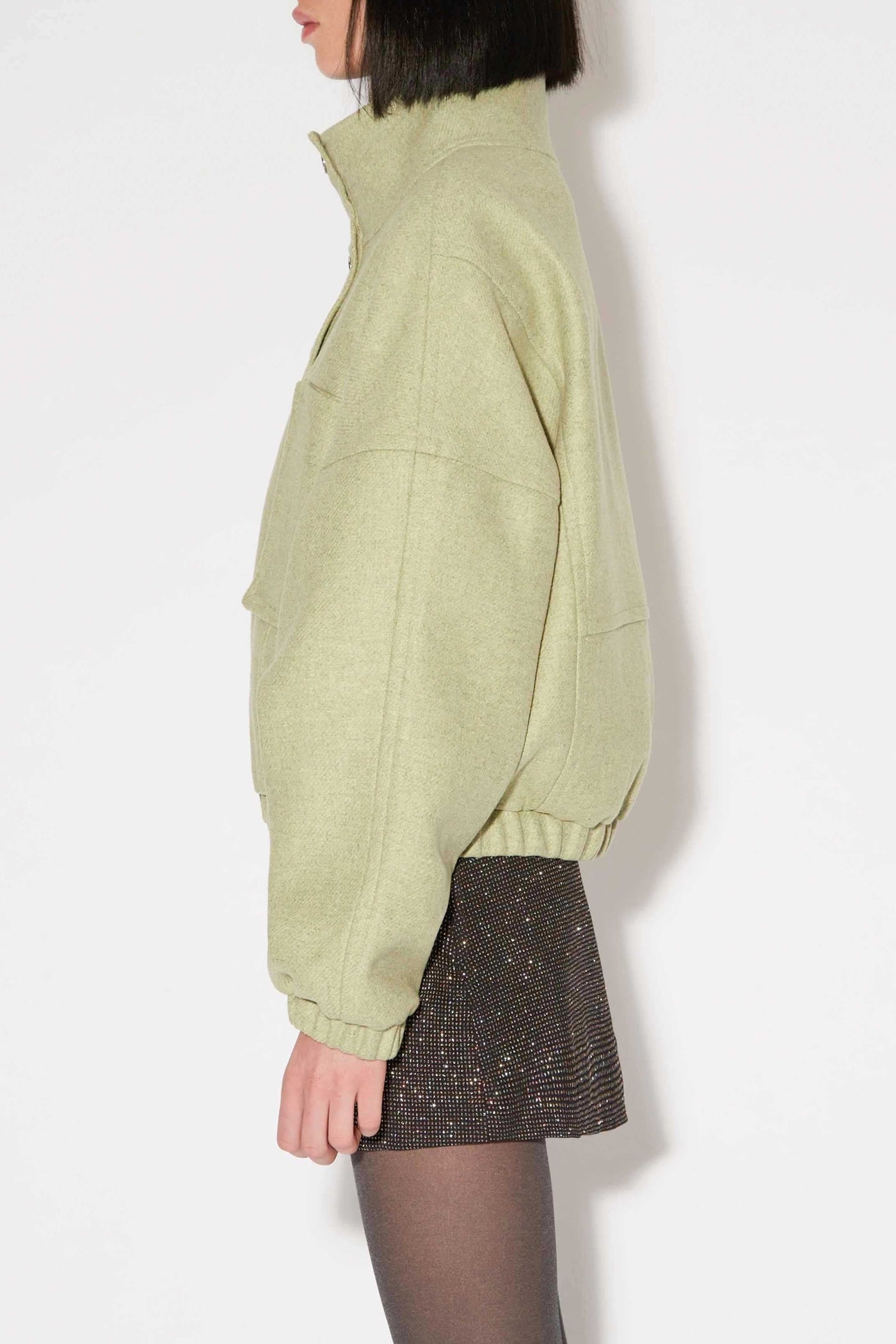 Blouson Antoine Paul en laine - Aqua