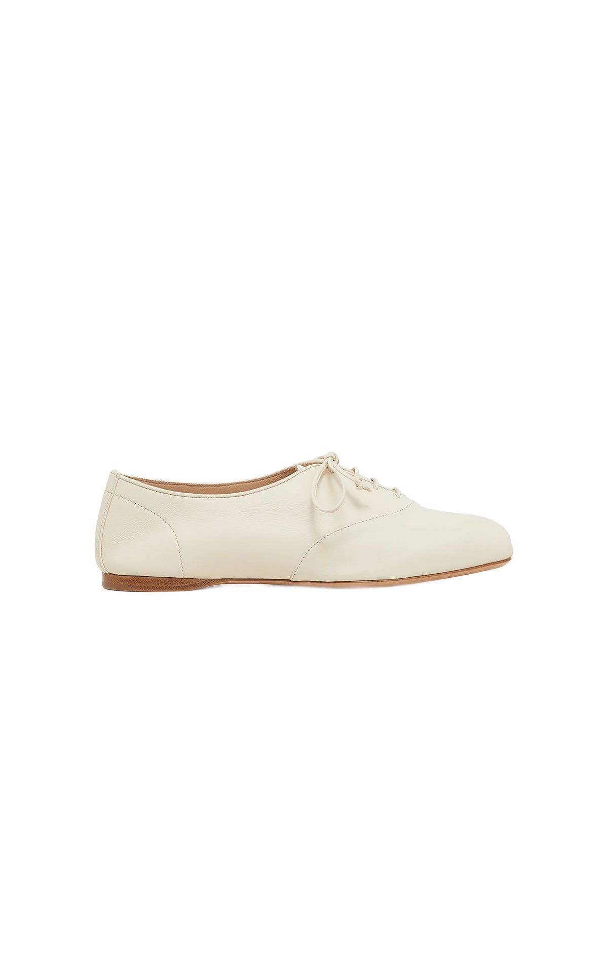 Ivory / Derbies Maya en cuir - Ivory