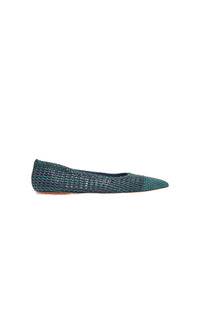 Navy Multi / Ballerines Aurora en cuir - Navy Multi