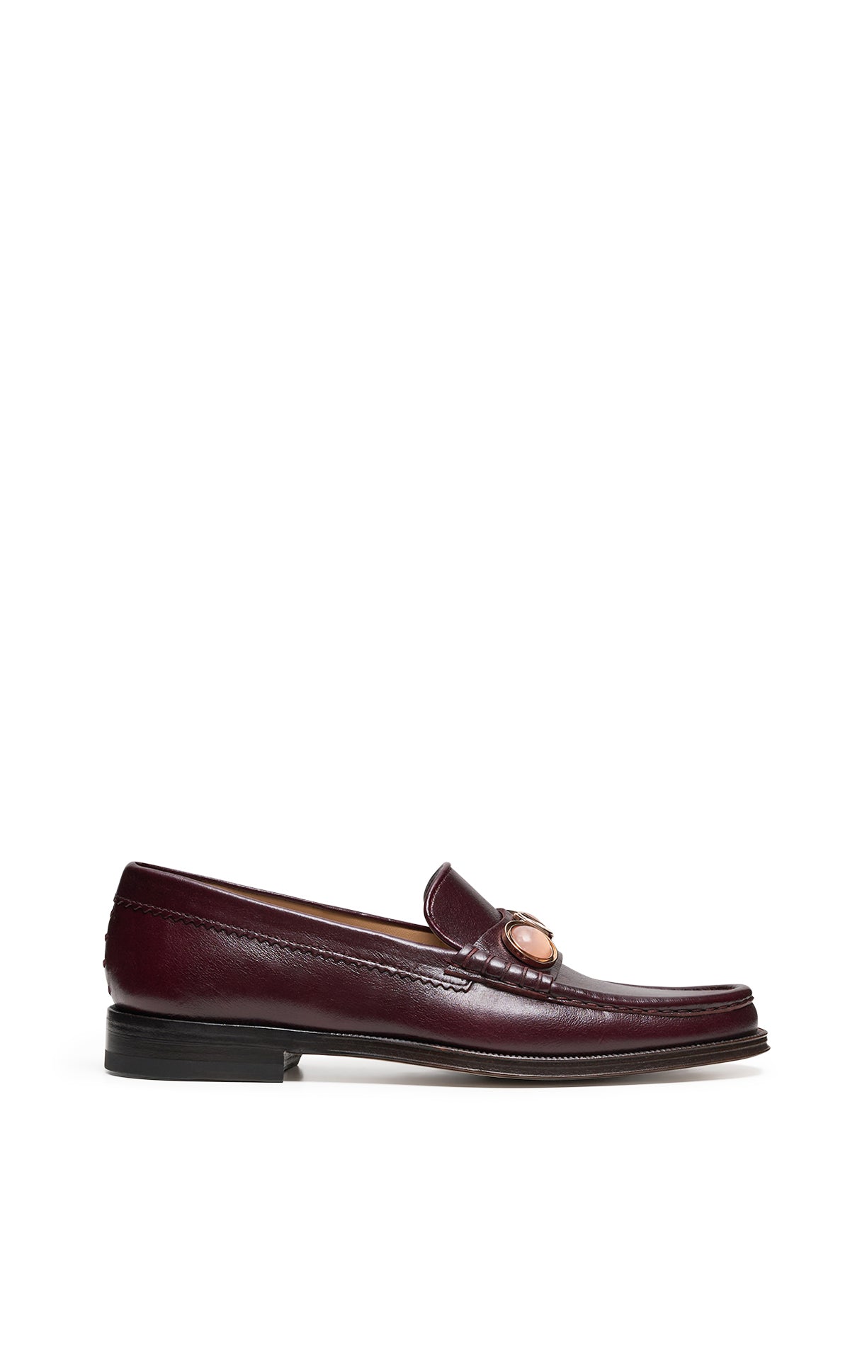 Bordeaux / Mocassins Melchora en cuir - Bordeaux