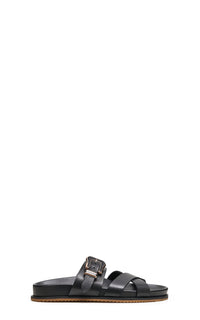 Circe Slide en noir calf