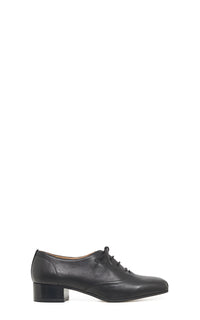 Clio Heel en noir lamb cuir