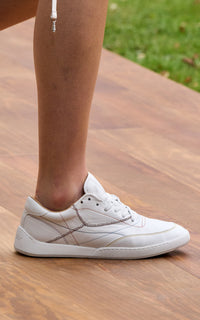 White / Sneakers Ohio en cuir - White