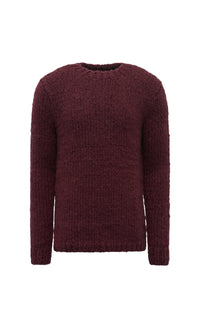 Bordeaux / Pull Lawrence en cachemire - Bordeaux