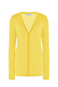 Goldenrod / Cardigan Emma en cachemire - Goldenrod