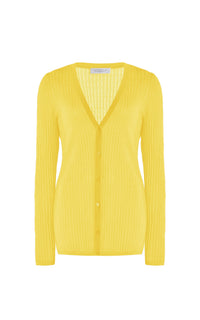 Goldenrod / Cardigan Emma en cachemire - Goldenrod