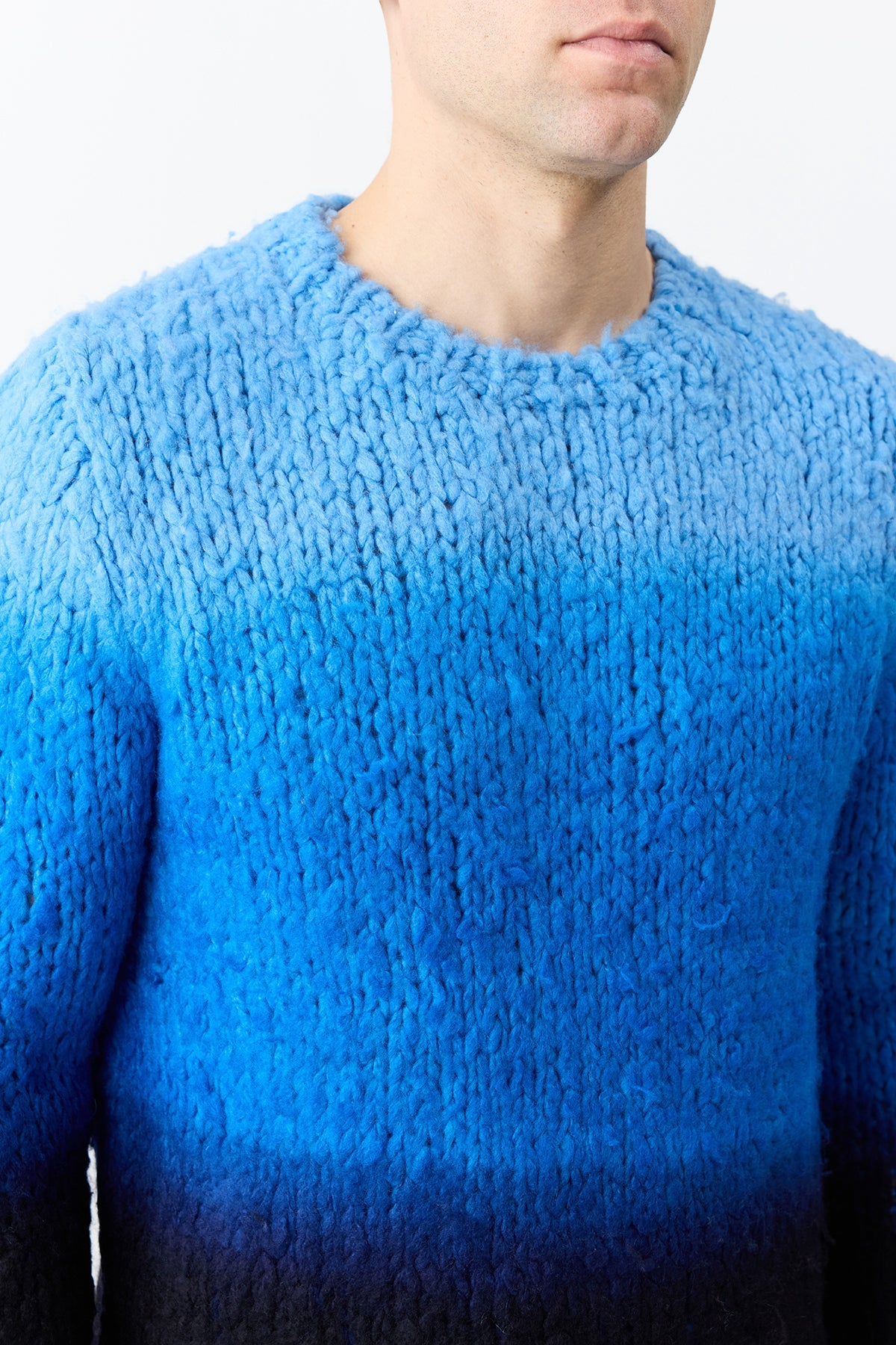 Deep Dye Sky Blue / Pull Aion en cachemire - Deep Dye Sky Blue