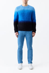 Deep Dye Sky Blue / Pull Aion en cachemire - Deep Dye Sky Blue