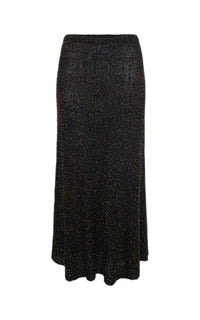 Sabine flared skirt - Black & Gold