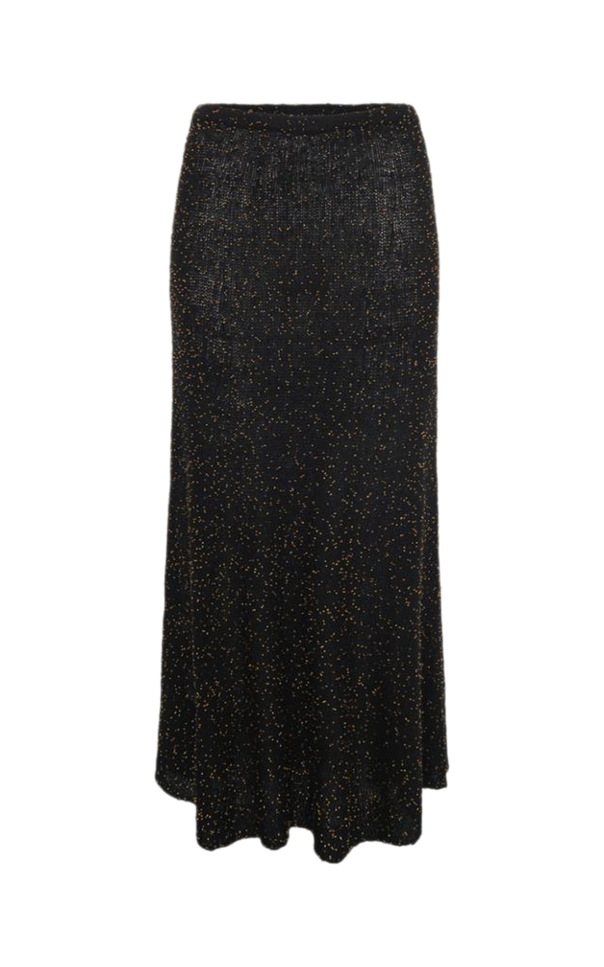 Sabine flared skirt - Black & Gold