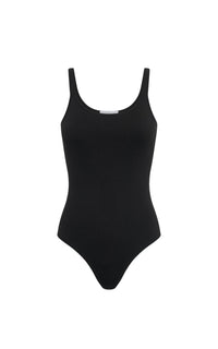 Black / Body Anjea en soie - Black