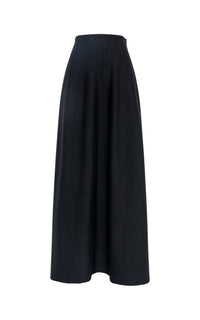 Black / Jupe Annamaria en soie - Black