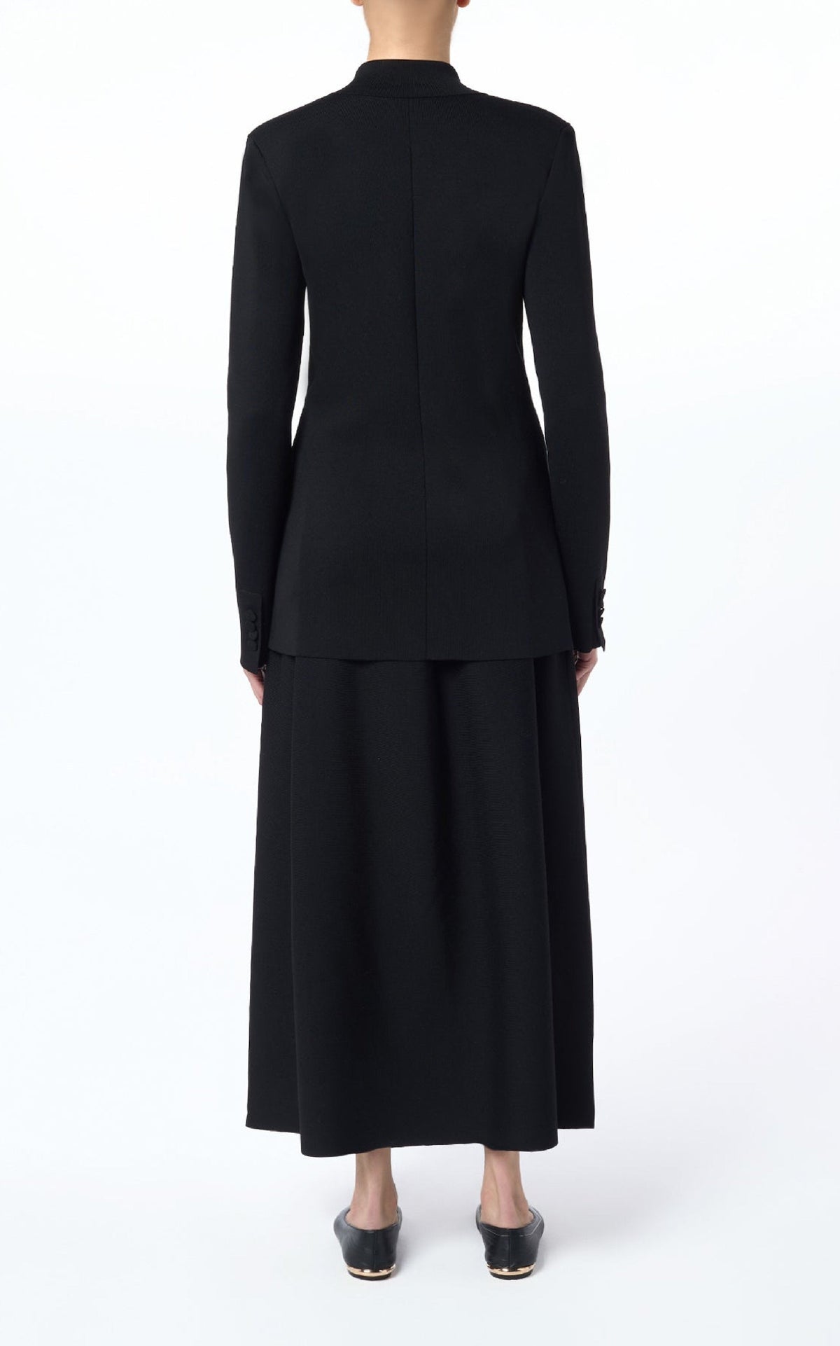 Aphaia Jacket en noir opacum 3 ply